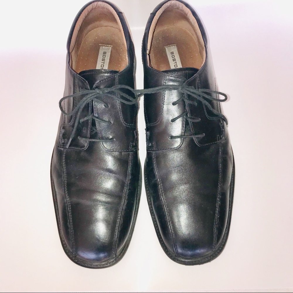 Bostonian Black Leather Oxford Lace Up Shoe